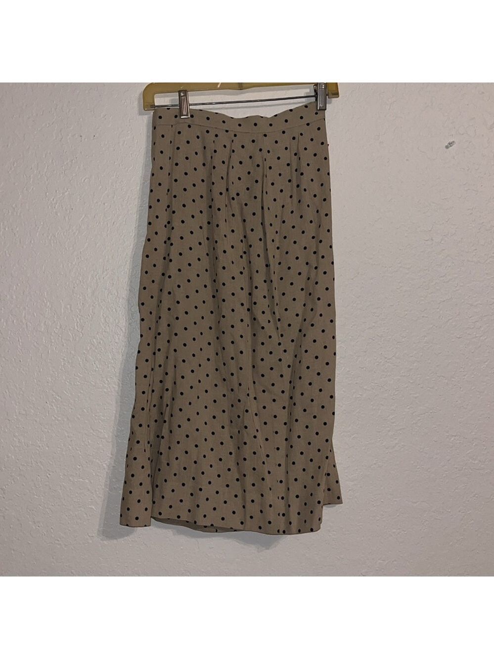 Vintage 50s 60s polka dot skirt and jacket / blouse • modest • suit • 70s • - Picture 13 of 13
